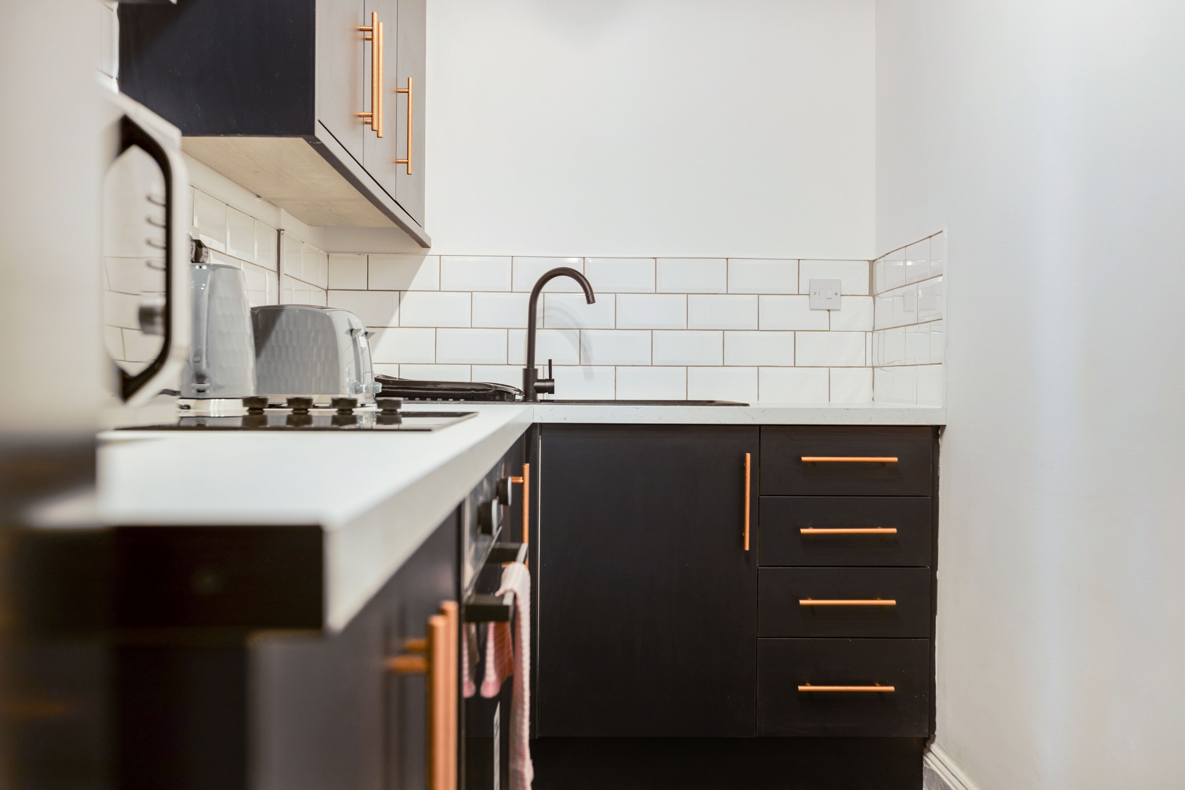 Apartemen Panorama, ensuite (Forest) | Dapur bersama