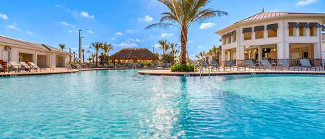 Una piscina climatizada