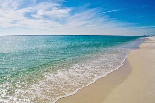 Beach nearby, beach towels