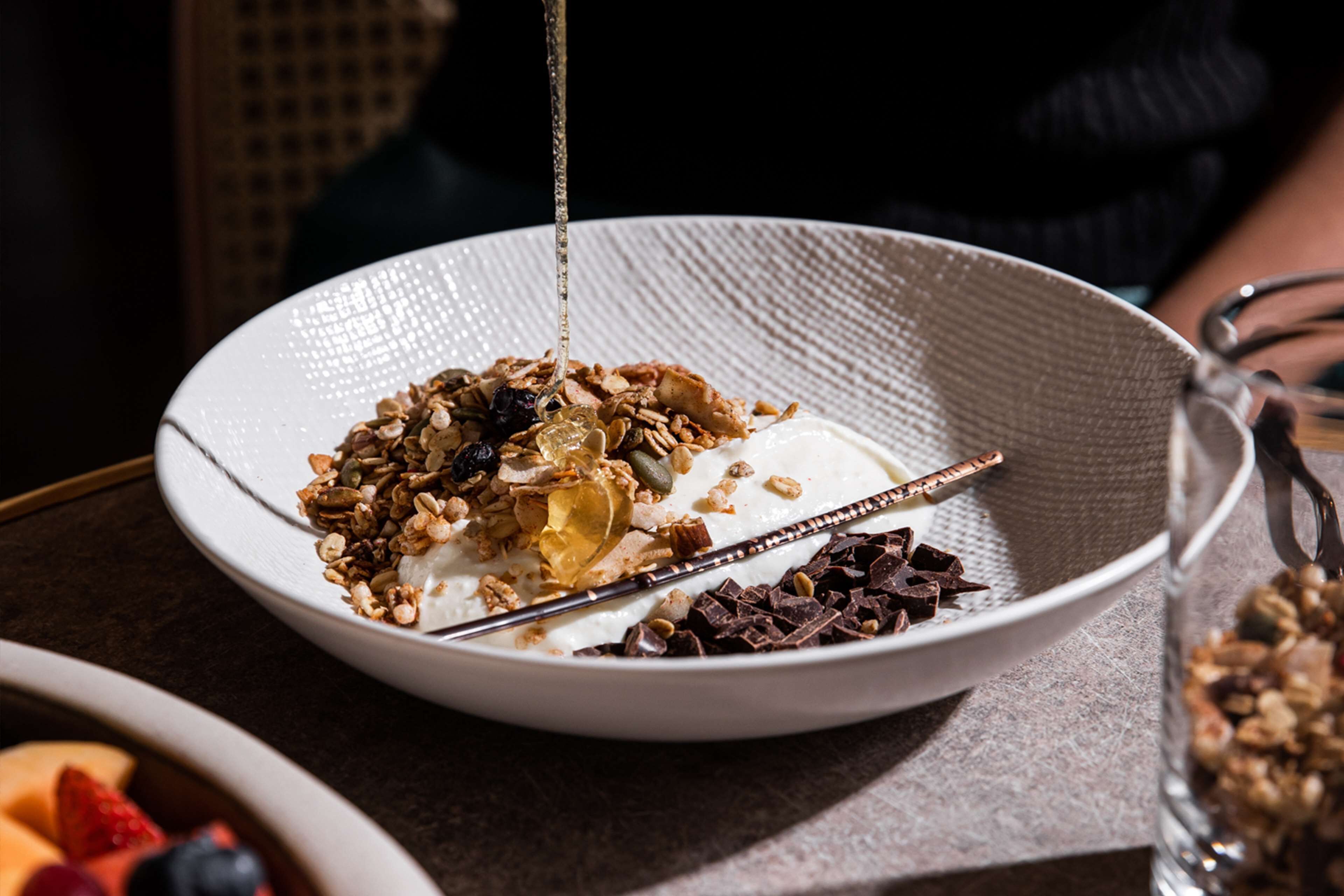 daily cooked-to-order breakfast for a fee