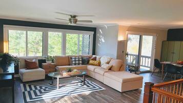 Smart TV, video games, DVD player, books