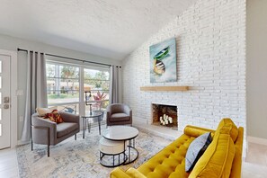 TV, DVD player, stereo