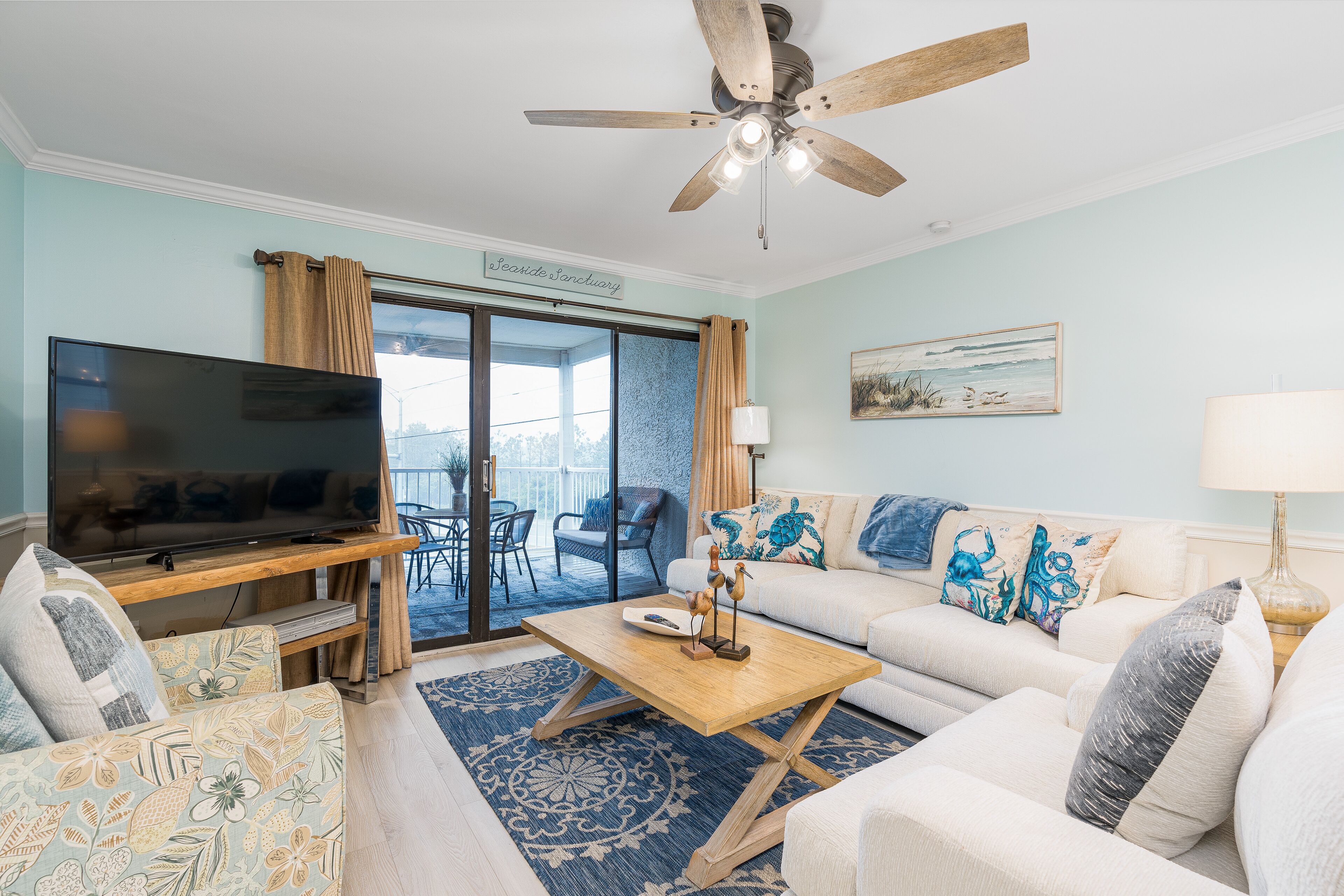 Coastal condo with special fal & winter rates
