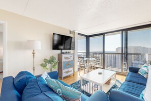 TV, DVD player, table football