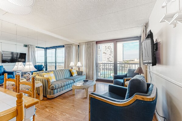 Televisión y reproductor de DVD 