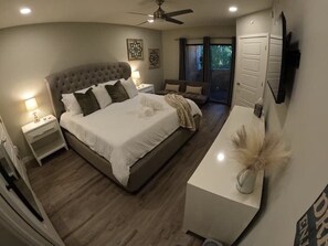 2 dormitorios, escritorio, tabla de planchar con plancha y wifi gratis