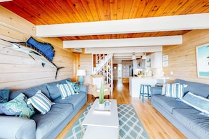 TV, DVD player, books