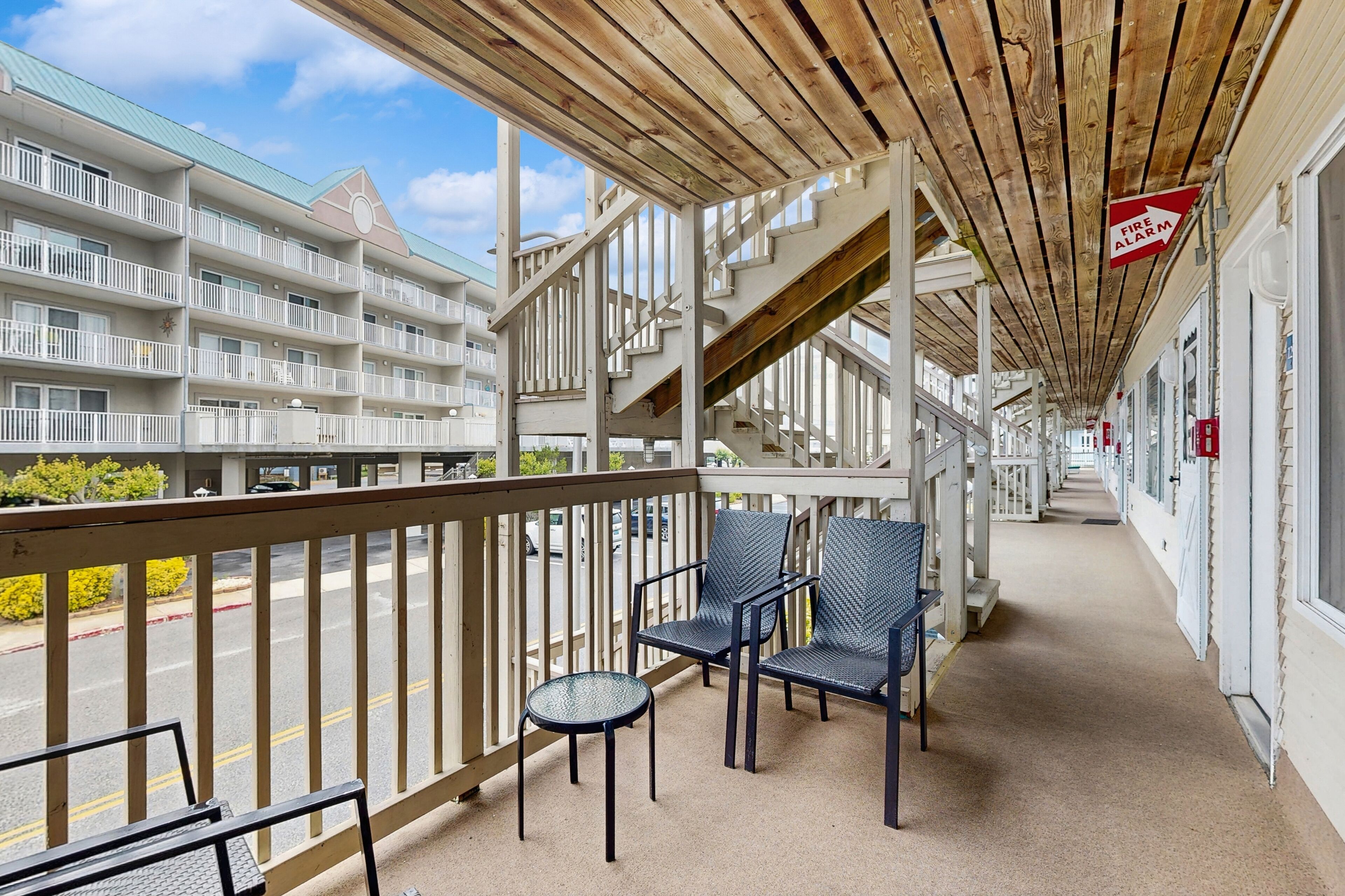 Enceinte de l’hébergement