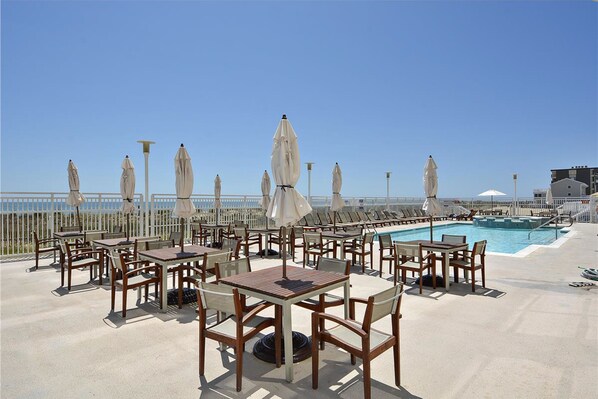 Indoor pool, a heated pool