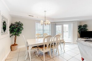 Interior - Convenient Oceanside Condo with Balcony, Pool, Free WiFi & Elevator (Ocean City)