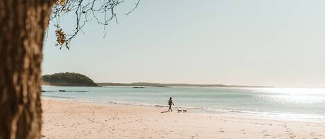 Beach nearby