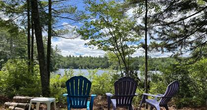 Outdoor family fun on beautiful Messer Pond - 11 miles from Mt Sunapee!