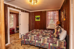 Sasquatch Cabin | Individually decorated, individually furnished, laptop workspace