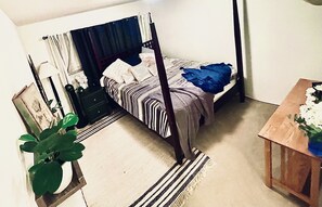 2 dormitorios, escritorio, wifi y ropa de cama