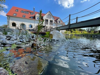 Luxurious country villa nestled in a horse farm on the mountain with great views