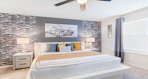 5 bedrooms, iron/ironing board, WiFi, bed sheets