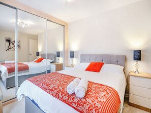 2 Schlafzimmer, kostenloses WLAN, Bettwäsche