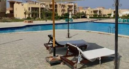 Studio with pool view at Bella Vista resort sokhna