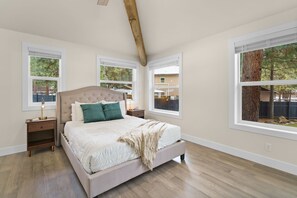 4 bedrooms, in-room safe, iron/ironing board, travel cot