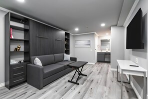 TV connectée de 55 pouces avec chaînes par câble, télévision