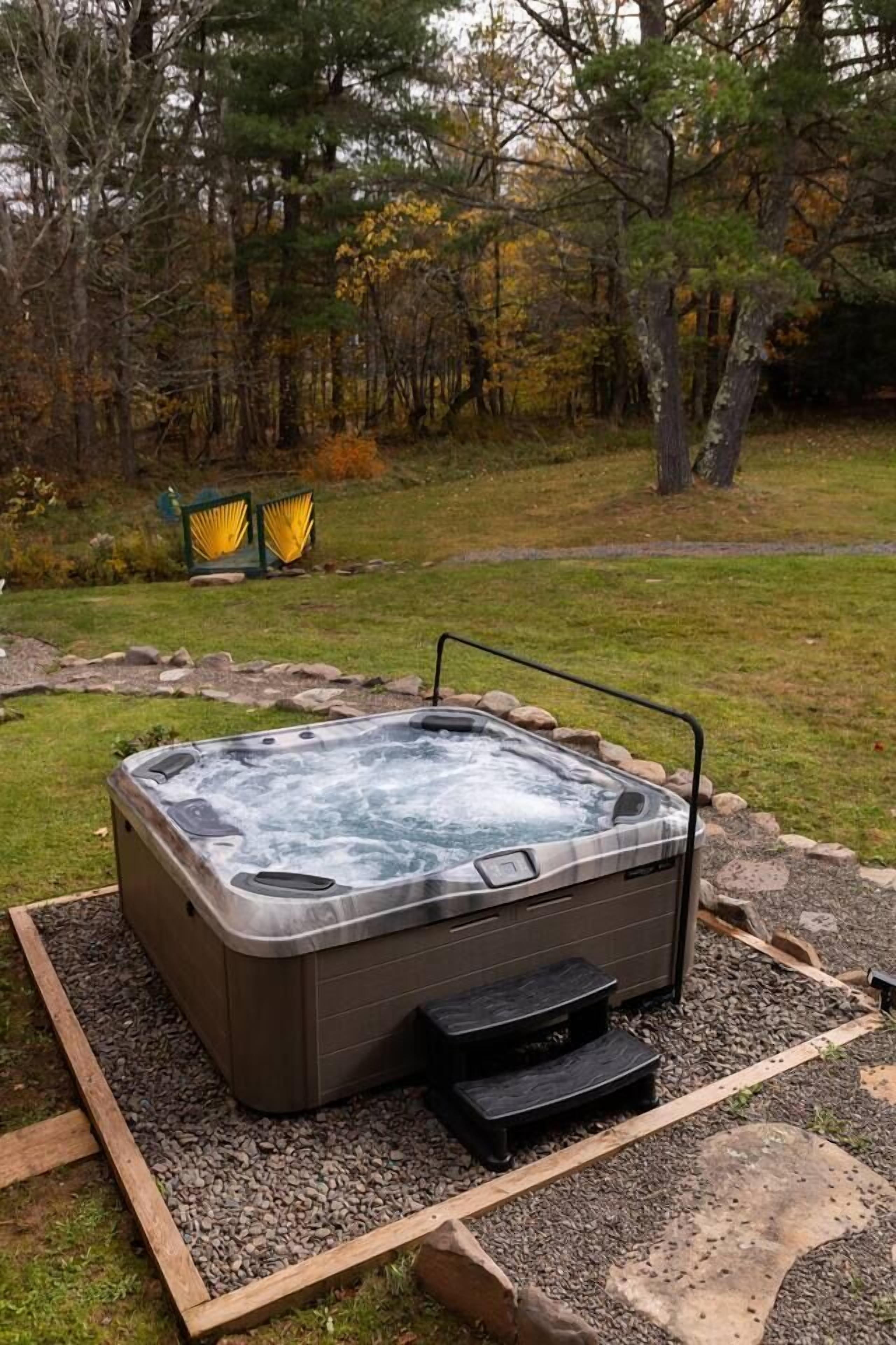 Bain à remous extérieur