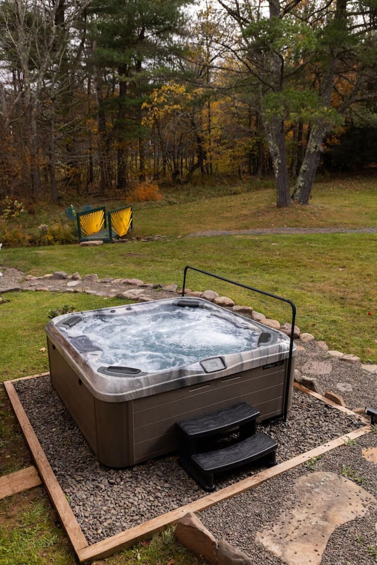 Bain à remous extérieur