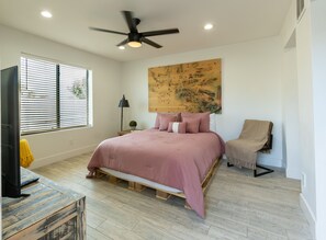 1 makuuhuone, silitysrauta/-lauta, ilmainen Wi-Fi, vuodevaatteet