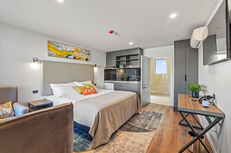 1 habitación, sábanas de algodón egipcio y ropa de cama de alta calidad