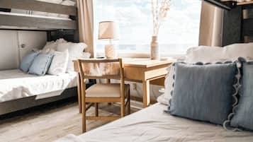 3 slaapkamers, een bureau, reisbedje, gratis wifi