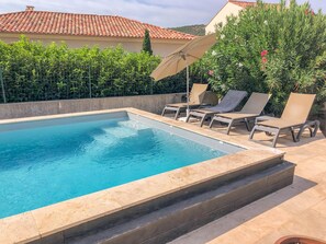 Pool - Modern house with private pool near the beach (Oletta)