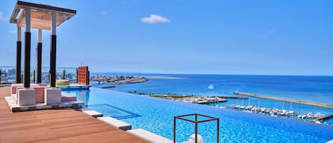 Indoor pool, 2 outdoor pools, open 6:00 AM to 9:00 PM, free pool cabanas