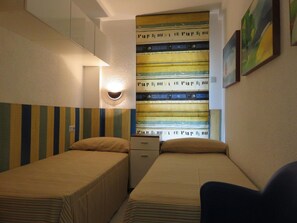 2 makuuhuonetta, ilmainen Wi-Fi, vuodevaatteet