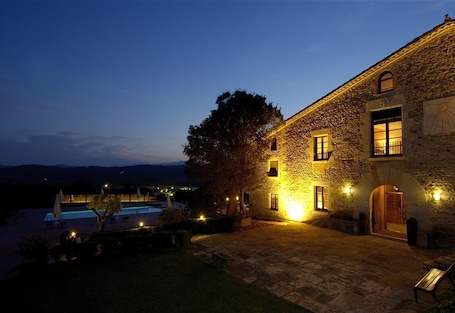 Exterior. Home "Luxury Stone Villa With Private Forest" with Pool, Wi-Fi, Garden & Terrace
