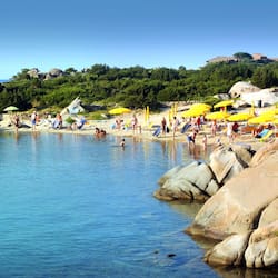 Private beach