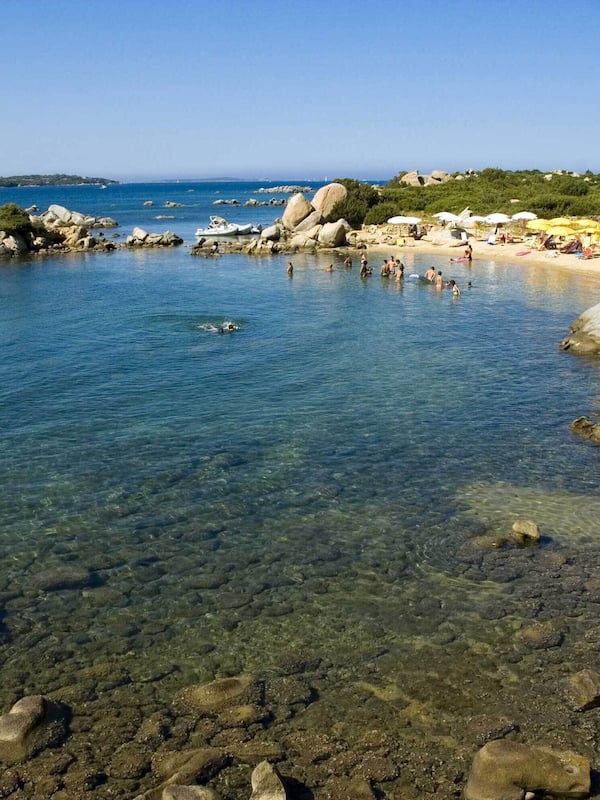 Private beach