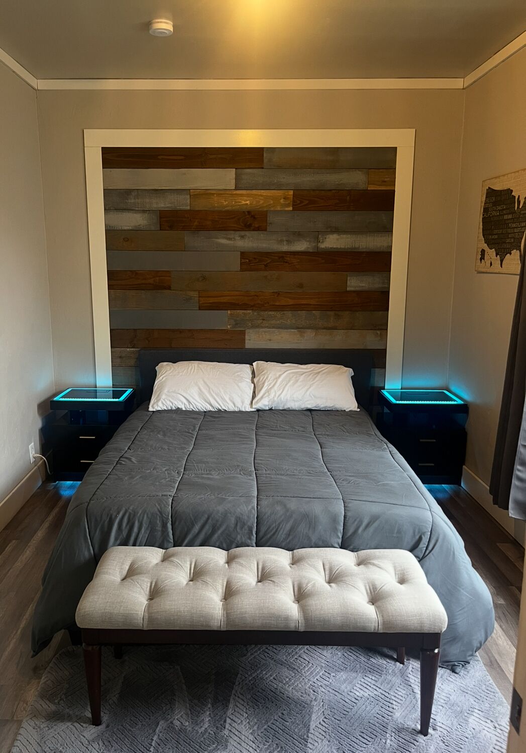 2 bedrooms, iron/ironing board, free WiFi, bed sheets