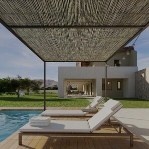 Outdoor pool - Finca clos (Borrassà)