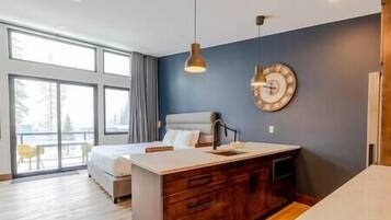 1 makuuhuone, silitysrauta/-lauta, ilmainen Wi-Fi, vuodevaatteet