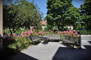 Fachada de la propiedad