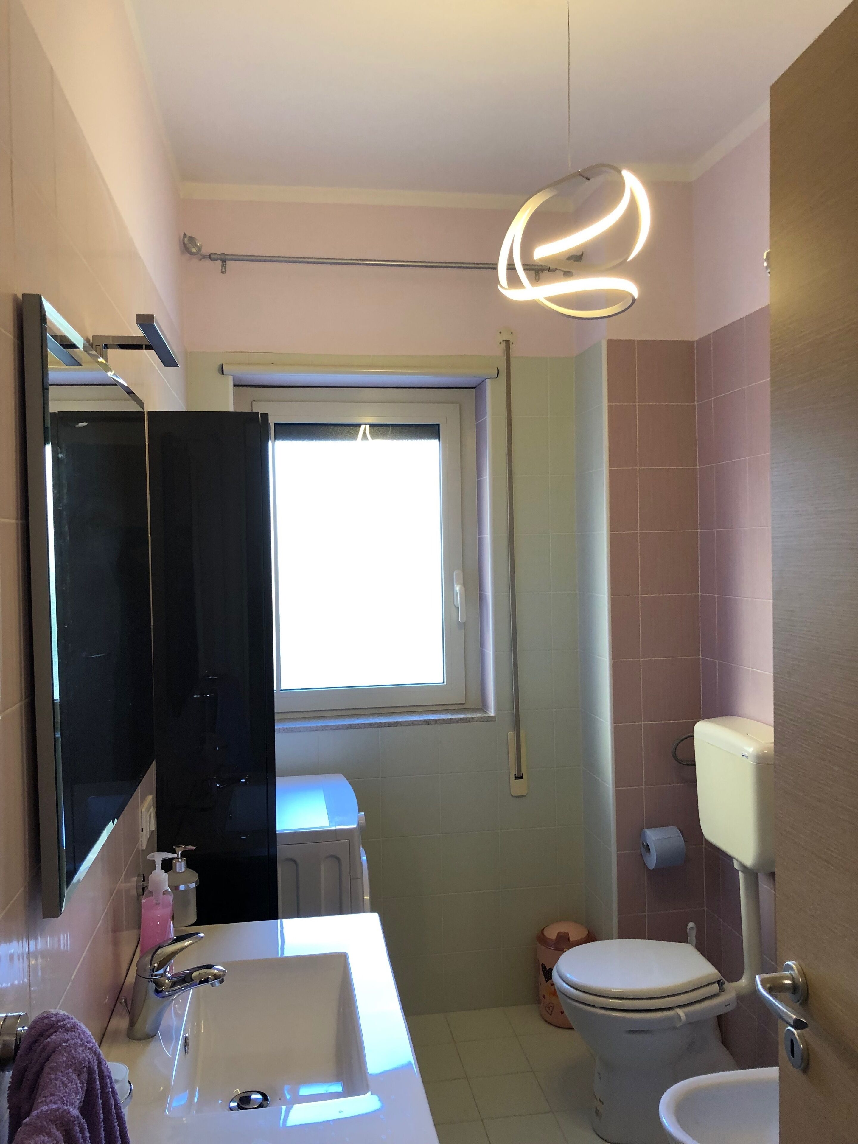 Dusche, Bidet, Toilettenpapier