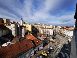 Blick von der Unterkunft
