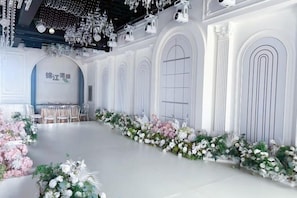 Indoor wedding
