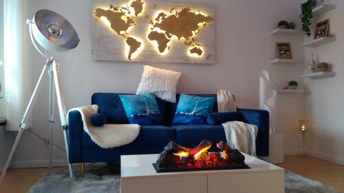 Comfortable and modern, balcony, PP, beach, DeLongi, home cinema ...