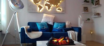 Comfortable and modern, balcony, PP, beach, DeLongi, home cinema...