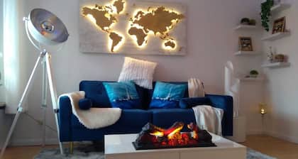 Comfortable and modern, balcony, PP, beach, DeLongi, home cinema ...