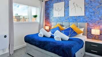 2 bedrooms, desk, iron/ironing board, free WiFi