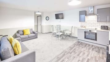 Flat-screen TV, offices