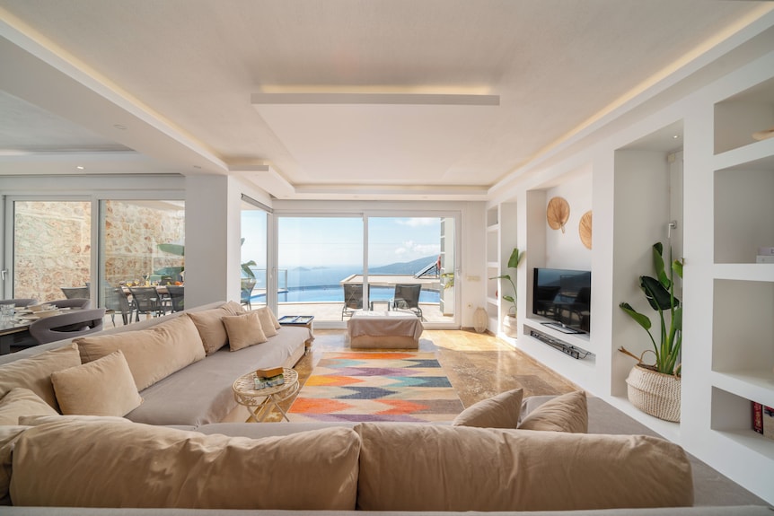 Stunning View, 5 Bedrooms Luxury Villa - Kalkan