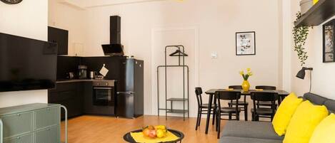 Flat-screen TV, offices