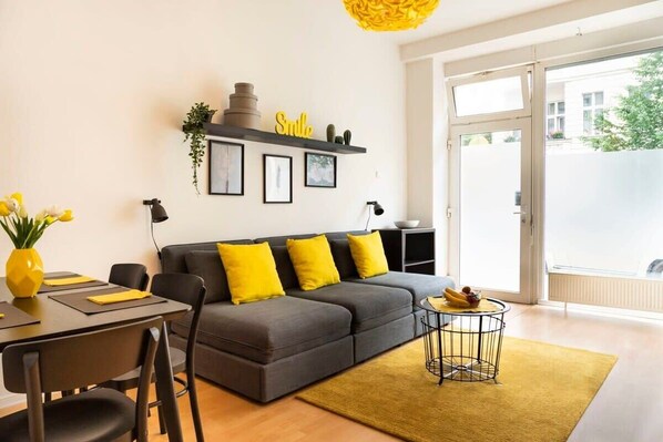 Flat-screen TV, offices